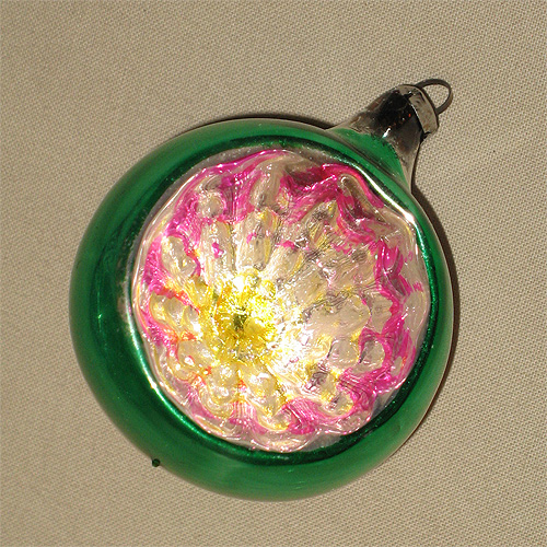 Шар с отражателем - Новогодняя игрушка