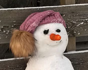 Весёлый снеговичок