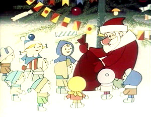 Дед Мороз и лето - кадр из мультфильма